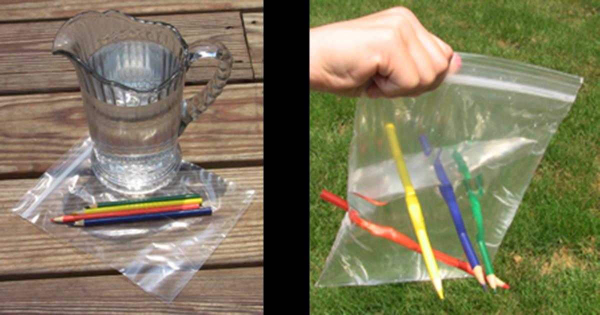 Ziplock bag freeze proof experiment  The  Outdoor Community